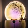 Sunset Red LED Projection Floor Lamp, Romantic LED Sunset Projector Lamp Rainbow Atmosphere Light Night Light for Bedroom Livingroom Party Bar Store, USB Charging Image 10
