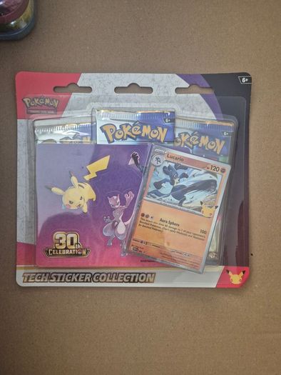 Pokemon 30th Anniversary Tech Sticker Collection