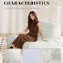 Floor Sofa - No Assembly Required Couch in a Box, Armless Small Accent Chair in Soft Shiny Fleece,Bean Bag Chair for Living Room, Bedroom, Apartment & Office Image 7
