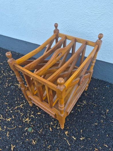 Antique newspaper rack