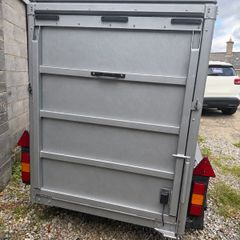 FOR SALE- Twin axel enclosed box trailer