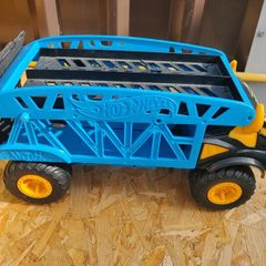 hot wheels monster truck transporter