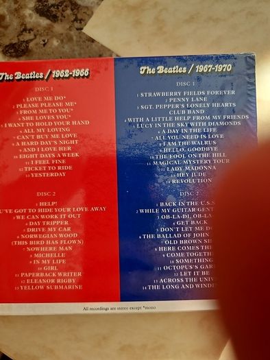 The Beatles 4CD Boxset  - 1962-1966 / 1967-1970  NEW