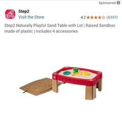 sand table with lid and sand