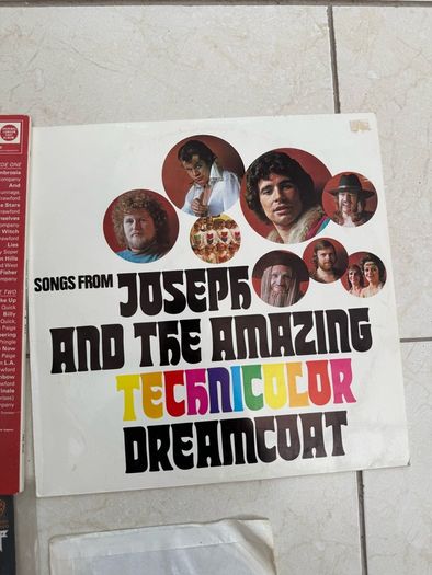 Vinyl bundle including Joseph and the amazing Technicolor dreamcoat, Camelot soundtrack, Robin Gibb and Michael Crawford
