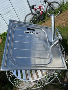 sink for sale , with cover suit camper etc