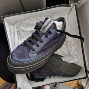 Andia Fora bnib Izar navy suede/leather platform trainers size 39