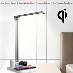 Brand New 4 in 1 Eye Lamp QI Wireless Charging Wireless Charger For iWatch for Reading