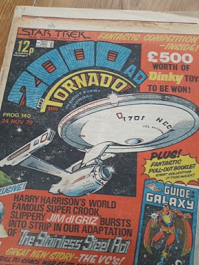 2000ad progs in the 100s.