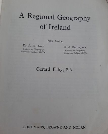 vintage geography book 1969