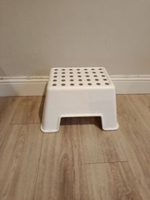 Step Stool - White