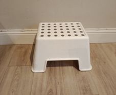 Step Stool - White