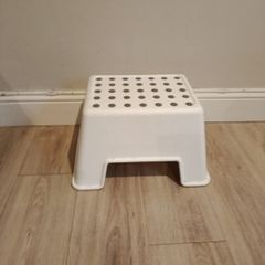 Step Stool - White