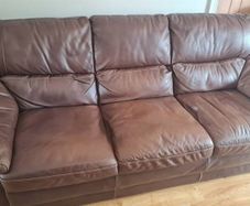 Leather suite