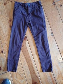 Age 7 NEXT Maroon Skinny Trousers
