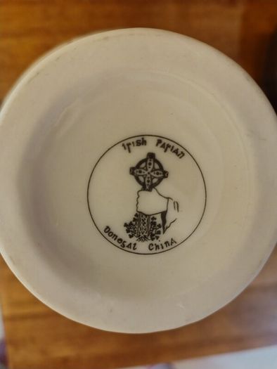 Vintage Donegal Parian China Irish Rose Bud Vase