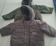 Two Baby Jackets 6 Mths