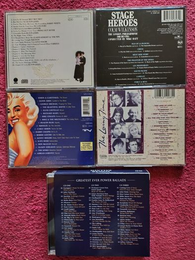 5 CDs. Compilation CDs