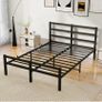 King Bed Frame with Headboard Image 3