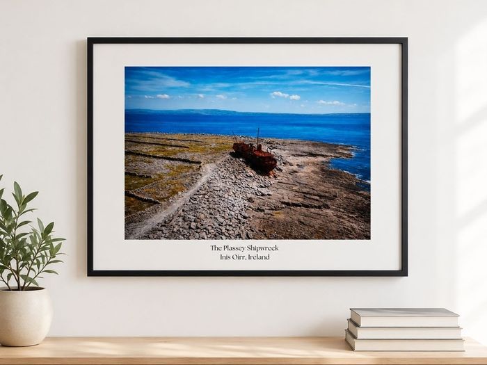 Canvas Photo -Plassey Shipwreck
