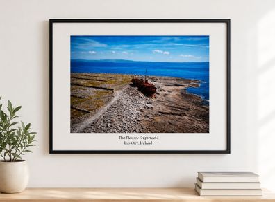 Canvas Photo -Plassey Shipwreck