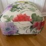Beautiful custom made floral footstool Image 5