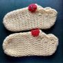 Crochet footies or slippers Image 2
