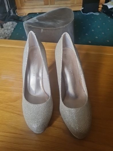 gold Bridesmaid shoes