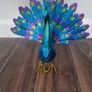 Peacock Metal Ornament Image 3