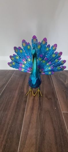 Peacock Metal Ornament