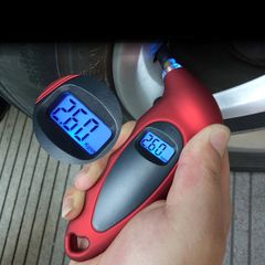 LCD Display Digital Tire Pressure Gauge 0-150 PSI Backlight High-Precision Monitoring Car Monitor Barometer Tire Pressure Gauge