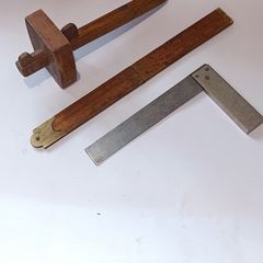 Vintage Set of Measuring/ Marking tools