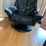 Large Leather swivel  chair Image 3