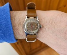 1940s Swiss Made Lanco Military Mechanical Wind up Watch