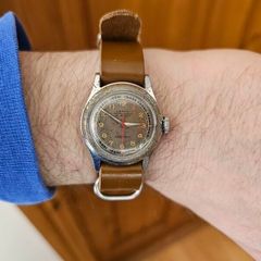 1940s Swiss Made Lanco Military Mechanical Wind up Watch