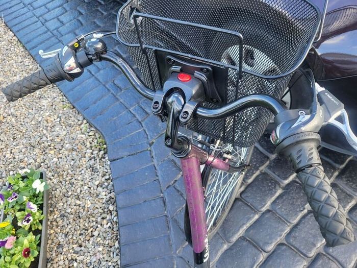 Ladies Bike Lock Basket N Rack No Offers