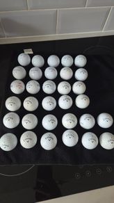 32 callaway and Taylormade balls