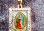 chain and our lady of Guadalupe