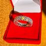 Diamond Eternity Ring/ Wedding ring / Diamond Image 2