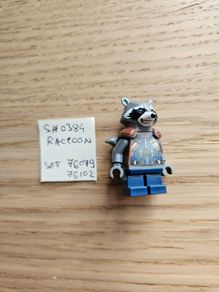 lego raccoon sh0384, set 76079,76102