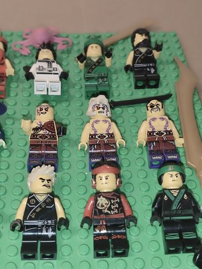 Lego Ninjago Figure Bundle and Accessories