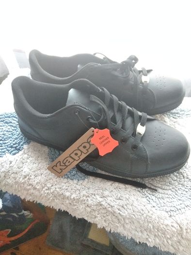 Runners Brand New Black Kappa Trainers UK 10