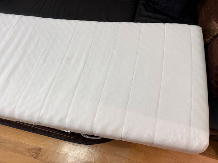 IKEA ASVANG Foam mattress, firm/white, 80x200cm