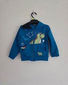 2years, Mileby Dinosaur Zip-Up Hoodie - Like New Condition