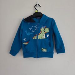2years, Mileby Dinosaur Zip-Up Hoodie - Like New Condition