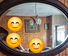 antique mirror