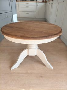 Restored two tone coffee table