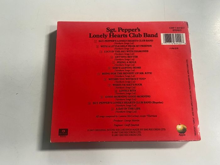 The Beatles St Peppers Lonely Hearts Club Band CD