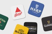 Irish (mostly) Beer Coaster Set 6-Pack