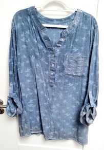 Shirt with sequin trim UK 26